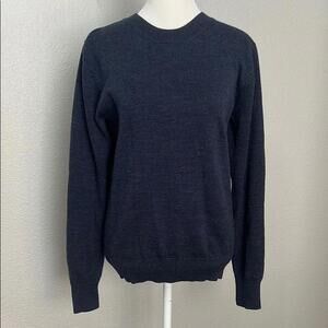 Corridor Blue Merino Wool Sweater Size XSmall